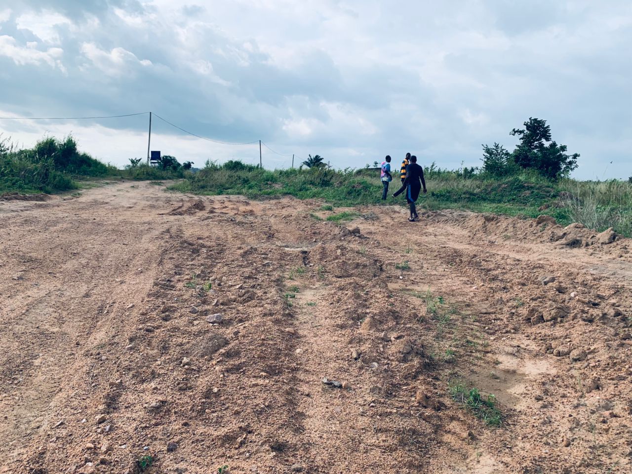 Surveyed and pegged land at Amasaman, Avornyor