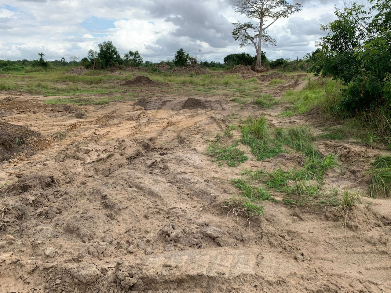 Cleared land parcel at Amasaman, Kofi Kwei